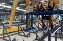 خط إنتاج هيكل الفولاذ الذكي